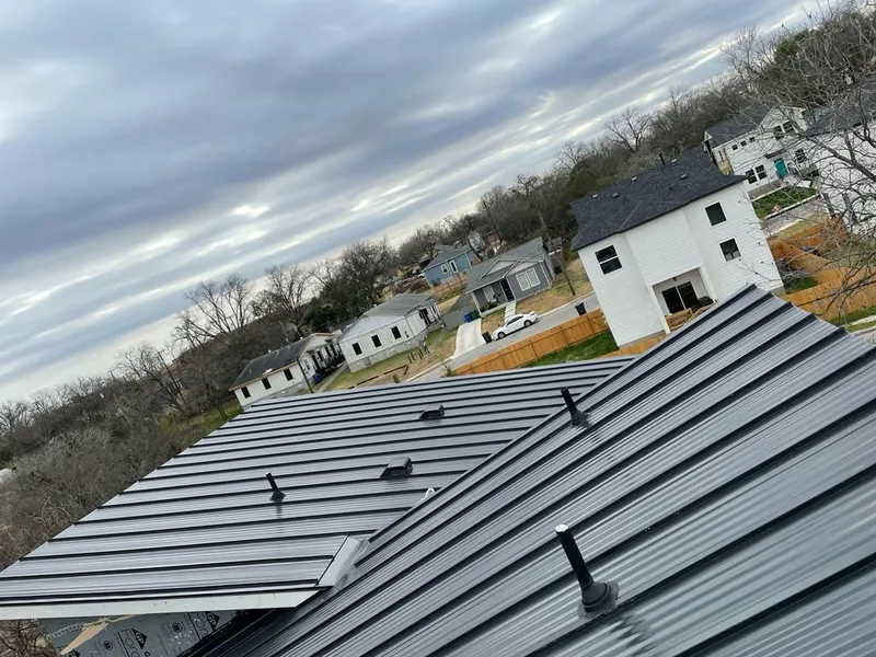 Standing seam metal roof panels with vents for Skylight Repair in Campbellsville